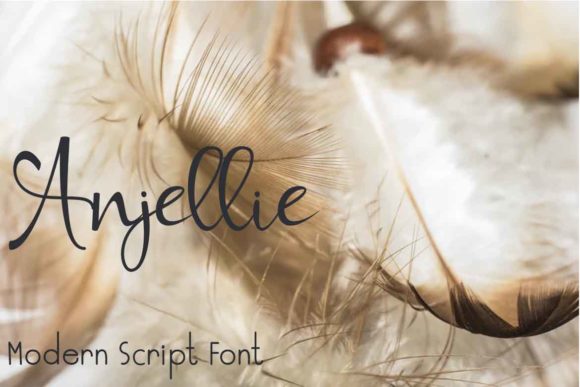 Anjellie: A Delicate Script for Creative Projects