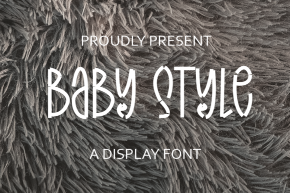 Baby Style: A Handwritten Font with Editorial Elegance