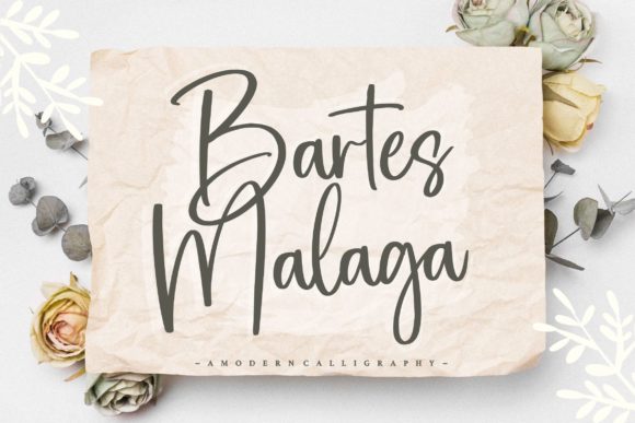 Bartes Malaga: A Font for Polished Branding