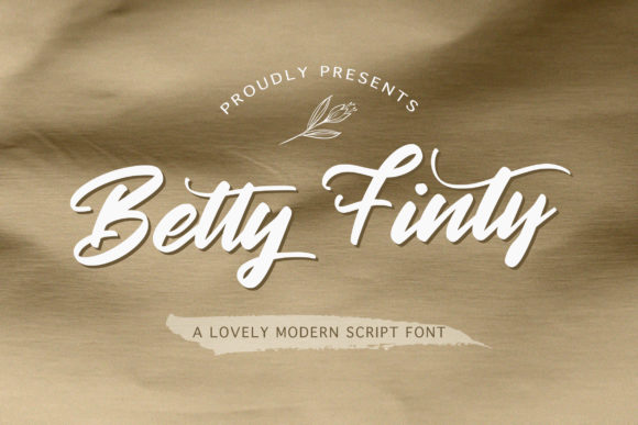 Betty Finty: A Classy Handwritten Font