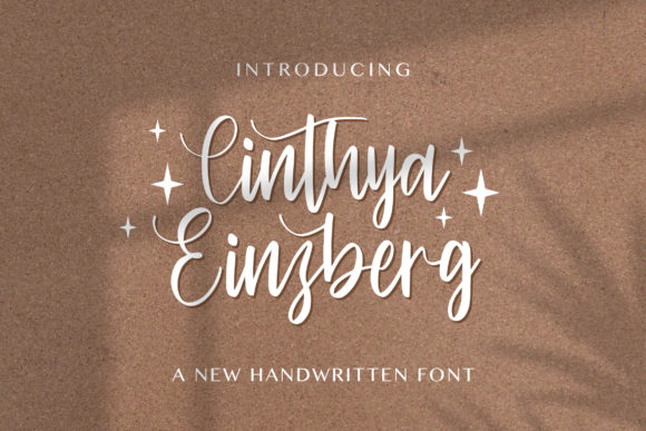 Cinthya Einzberg: A Script Font for Elegant Design