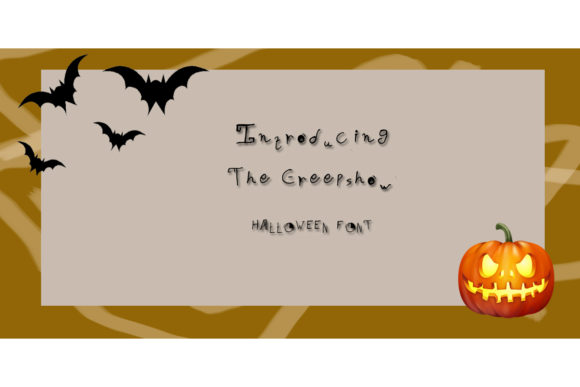 Creep Show Font Review