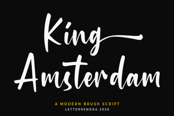 King Amsterdam Font for Professional Branding