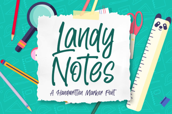 Landy Notes Font Review