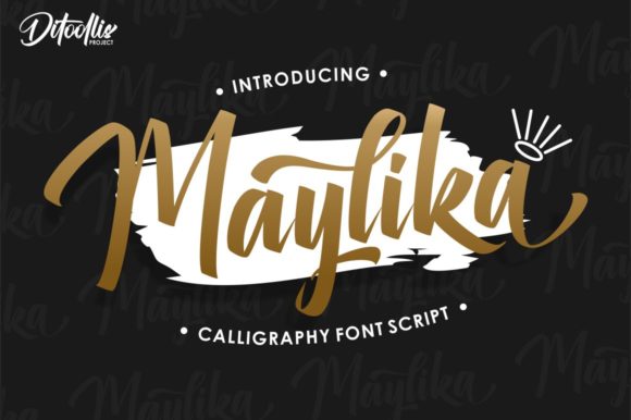 Maylika: A Delicate Script for Elegant Design