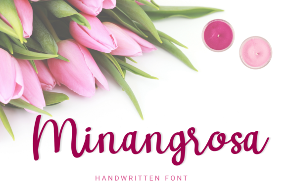 Minangrosa: A Flowing Script for Creative Brands
