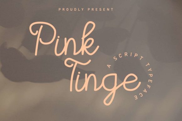 Pink Tinge: A Font That Speaks Volumes