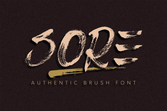 Sore Font Review: A Handwritten Typeface with Brush Pen Charm