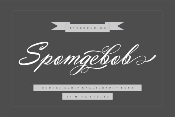 Spomgebob: A Font for Elegant Branding