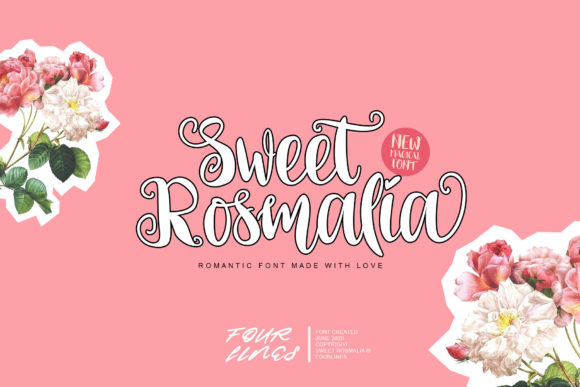 Sweet Rosmalia: A Soft Script Font