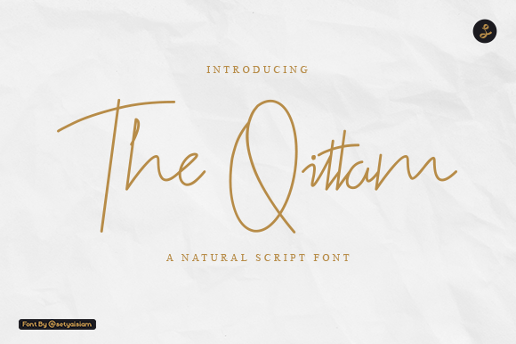 The Qittam: A Font That Speaks Volumes